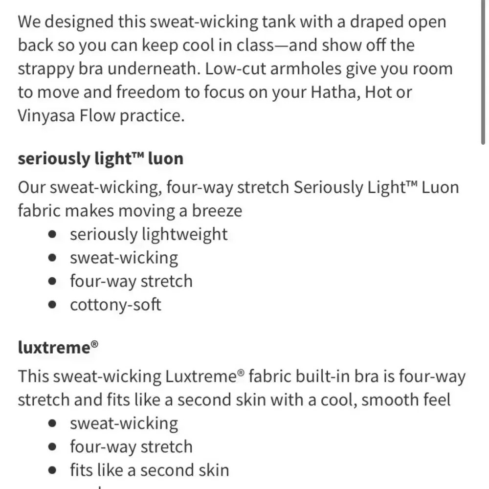 Lululemon  Wild Tank - Picture 6 of 7